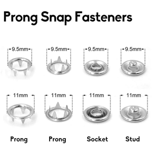 Kerui 9.5mm/11mm Euro tiêu chuẩn môi trường OEKO-TEX 100, Hollow <span class=keywords><strong>prong</strong></span> Đồng bé Snaps nút ốc vít cho quần áo - Product Image 4
