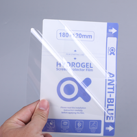 2023 le plus populaire anti-rayures Oopspark 120*180mm Anti lumière bleue Hydrogel Film protecteur d'écran pour objectif de caméra pour Iphone 14