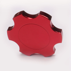 Tapa de radiador Rc-1001 de aleación de aluminio roja para tanque de agua de coche, pieza de repuesto de ajuste universal - Product Image 1