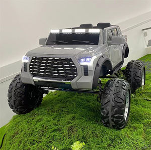 2024 vente en gros enfants 12v à piles surdimensionné jouet monstre <span class=keywords><strong>voiture</strong></span> enfants quatre moteurs entraînement grande roue électrique monter sur <span class=keywords><strong>voiture</strong></span> jouet - Product Image 3