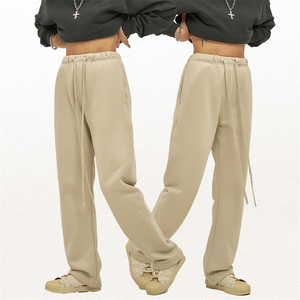 กางเกงจ็อกเกอร์ผ้าฟลีซสำหรับผู้ชายกางเกงเอวยางยืดผ้าโพลีเอสเตอร์สำหรับฤดูหนาว - Product Image 4