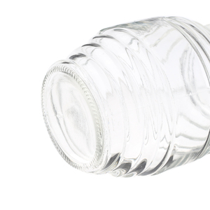 Al por mayor 70ml 150ml 350ml 750ml de cristal de forma de nido de abeja de almacenamiento tarro de cristal de <span class=keywords><strong>miel</strong></span> - Product Image 4