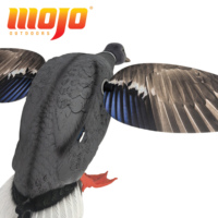 MOJO Outdoors KING Elite Series - Leurre de chasse au canard 3D en plastique haut de gamme avec mouvement rotatif pour la chasse aux oiseaux aquatiques