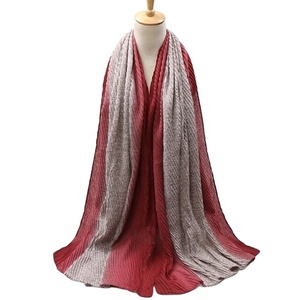 Women Solid Color Muslim Headscarf <strong>Turban</strong> Lightweight Cotton Jersey <strong>Hijab</strong> Scarf Wrap - Product Image 3