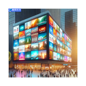 Pushunled thông minh kết nối ngoài trời <span class=keywords><strong>LED</strong></span> màn hình quảng cáo cho sân bay 3D Video hiển thị và xe sử dụng SDK hỗ trợ - Product Image 1