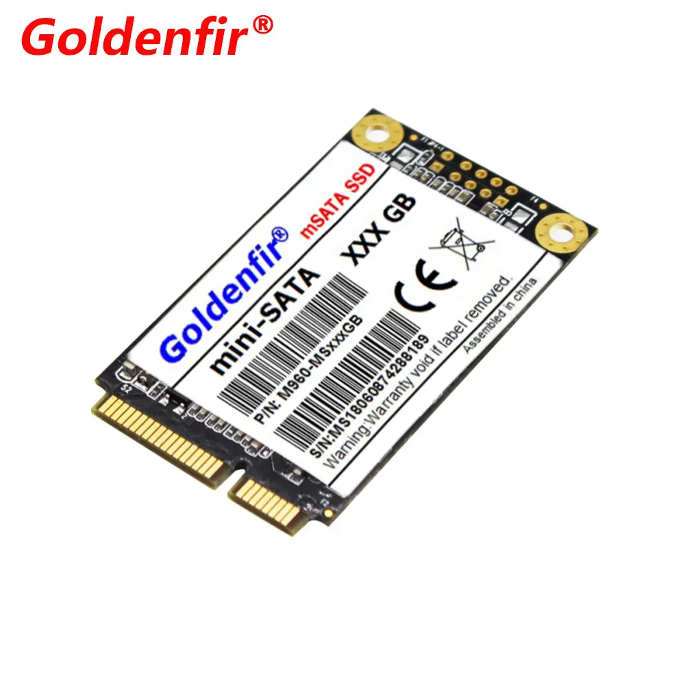Goldenfir SSD <span class=keywords><strong>mSATA</strong></span> 128GB mini katı hal sürücüsü