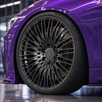 Jantes forgées directionnelles Trurim Gunmetal 2 pièces 20 21 22 23 24 26 pouces 5x100 5x112 5x114.3 pour Mercedes W205 W213 C63 AMG
