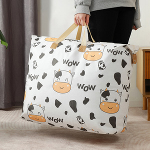 Clothing Organizer Storage Bag Rectangle Moisture Proof For Trip Quilt Bag Large Size - Product Image 1