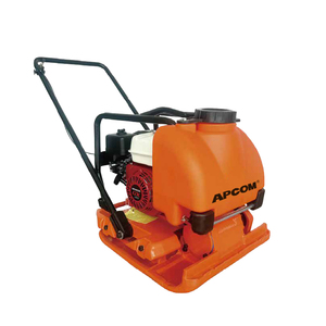 เครื่องบดอัดแผ่นแบบเดินตามสำหรับงานก่อสร้างหนัก CE EPA 100 กก. 20KN เครื่องยนต์ดีเซล สำหรับซ่อมแซมพื้นผิวถนนและแอสฟัลต์ - Product Image 1