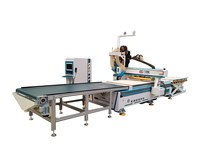 1325 atc cnc routeur 1530 3d sculpture du bois machine de découpe machines de travail du bois avec changeur d'outils linéaire ou carrousel