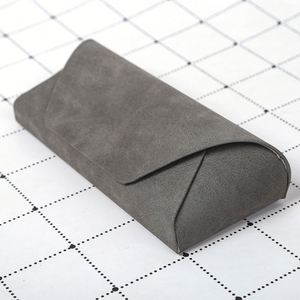 Wholesale Logo Custom 4 Colors PU Leather Cover Sunglasses <b>Case</b> <b>for</b> Women Men Portable Hard <b>Glasses</b> <b>Case</b> Box - Product Image 4