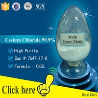 Katalis Khusus Kelas Kalsium Klorida 99,9% CsCL untuk Sintesis Organik dan Aplikasi Katalis Spesialis