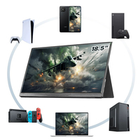 18.5 Inch Ips 1920x1080P No Touch Extender Compatible Portable Monitor for Phone Laptop Computer PS5 Switch Xbox
