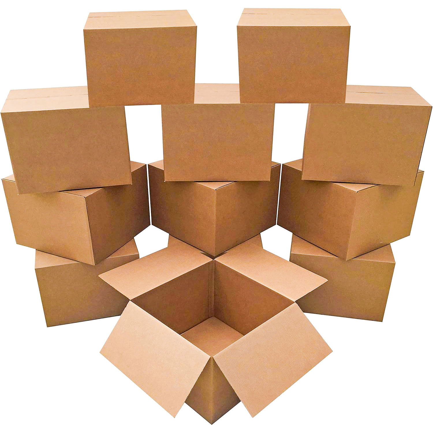 High Quality Logo Shipping Cartons Recyclable Corrugated Boxes Custom Printed for Retail & Online Orders