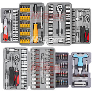 Jeu d'embouts de clé combinée de précision Hi-Spec embouts de tournevis à douille à cliquet Source d'alimentation manuelle OEM ODM étui rigide - Product Image 1