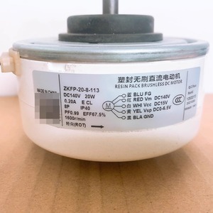 Moteur CC sans balais Midea Zkfp-20-8-113 DC140V 20W pour pièces de climatiseur - Product Image 1