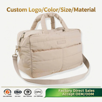 Sac à langer matelassé grande capacité, sac à couches pour bébé, sac de poussette essentiel, sac de maman en nylon matelassé, sac d'hôpital 42*21*29cm