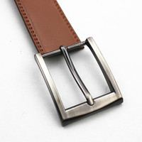Boucle de ceinture professionnelle pour hommes en métal de 35 mm avec brosse à armes intégrée, vente en gros