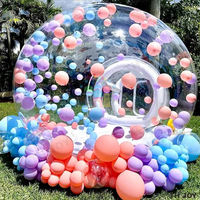 Dôme à bulles gonflable commercial d'extérieur pour événements, type igloo, certifié CE, plus de 3,6 m de haut
