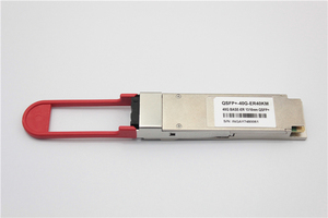 TQSFP-40G-ER4 TOPTRANS TQSFP-40G-ER4 ตัวรับส่งสัญญาณที่ใช้งานร่วมกันได้ TAA 40GBase-ER4 QSFP+ (SMF, 1270nm ถึง 1330nm, 40 กม., LC, DOM) TQSFP-4 - Product Image 4