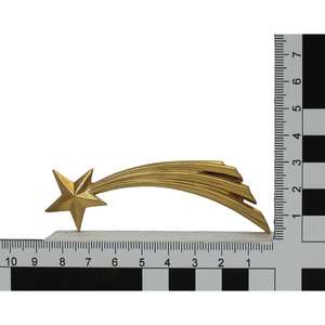 Accesorio de Belén con Forma de Cometa para Decoraciones Navideñas, Alemania, Aprox. Modelo 9069-Z045-10 de 9 cm de longitud - Product Image 2