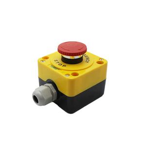 YUMO SDL16-JBPC1CH29 Bouton poussoir boîte de contrôle avec 1 tête de champignon rouge - Product Image 3