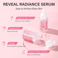 Sérum OEM pour soins de la peau Peach Glow Sérum coréen hydratant et éclaircissant à la niacinamide pour la correction des taches brunes