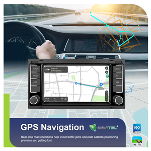 Podofo Android Xe Stereo 7 ''4 + 64G Không Dây Carplay/Android Tự Động GPS Wifi FM Rds Cho Volkswagen/Touareg/Vận Chuyển TS Multivan - Product Image 3