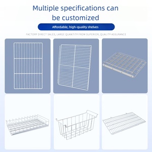 Tủ đông dây lưới bán lẻ Kệ thương mại tủ lạnh tùy chỉnh dây Kệ thép Kệ tổ chức - Product Image 5