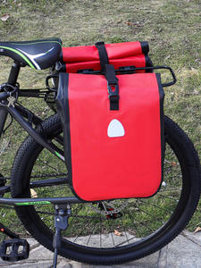 Sacoche de selle de vélo imperméable |   Sac à dos de cyclisme polyvalent, sac à bandoulière, sacoche à outils avec séparation sec-humide, sacoche de porte-bagages arrière - Product Image 2