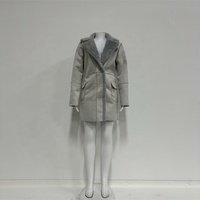 Veste d'Hiver Femme Grande Taille, Manteau Chaud en Velours Épais, Fausse Fourrure Longue, Parka Femme, Vestes à Double Boutonnage