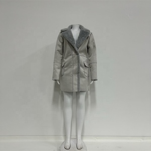 <span class=keywords><strong>Veste</strong></span> d'Hiver Femme Grande Taille, Manteau Chaud <span class=keywords><strong>en</strong></span> Velours Épais, Fausse Fourrure Longue, Parka Femme, Vestes à Double Boutonnage - Product Image 2