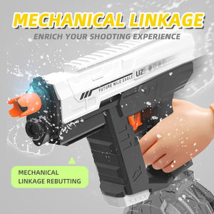 Nouveau produit Offre Spéciale enfants jouet <span class=keywords><strong>Uzi</strong></span> pistolet à eau électrique 800Cc chargement manuel automatique Soaker Gun - Product Image 3