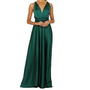 2024 nuovo matrimonio <span class=keywords><strong>donna</strong></span> elegante ballo di fine anno sera <span class=keywords><strong>abiti</strong></span> Sexy <span class=keywords><strong>damigella</strong></span> d'onore infinito convertibile avvolgere lungo Maxi abito - Product Image 4