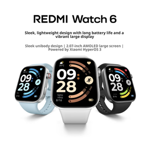Reloj Inteligente Xiao//mi REDMI <span class=keywords><strong>Watch</strong></span> <span class=keywords><strong>6</strong></span>, Pantalla AMOLED de 2.07 Pulgadas, 60 Hz, 5 ATM, Llamadas por Bluetooth, NFC, 12-24 Días de Duración de la Batería, Monitor de Salud - Product Image 2