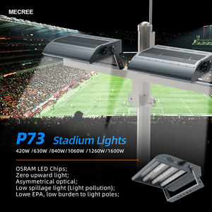 Projecteurs LED pour stades IP66 420W/630W/840W, garantie 5 ans, télécommande, terrains de baseball/tennis, installation facile, aluminium - Product Image 6