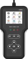 Nouveau lecteur de codes portable V900 pour la lecture des codes de panne, la vérification des voyants du moteur et le diagnostic des véhicules, scanner OBD-II pour Android, PC et iOS