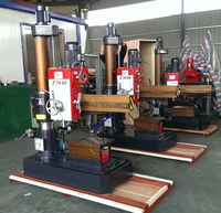 Machine de perçage radial verticale électrique à colonne métallique, haute précision, facile à utiliser, pour l'industrie, avec moteur et boîte de vitesses