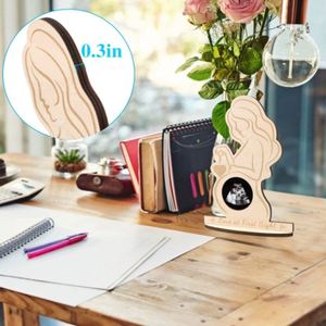 Soporte de Madera para Ecografía de Bebé, Recuerdo Conmemorativo del Nacimiento, Artesanía Feng Shui, para Mamá Embarazada, Venta al Por Mayor - Product Image 3