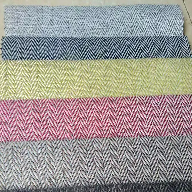 Tela de mezcla de poliéster para cortinas opacas al aire libre, Jacquard grueso de muchos colores nórdicos, 30% Lino, 70%, oferta