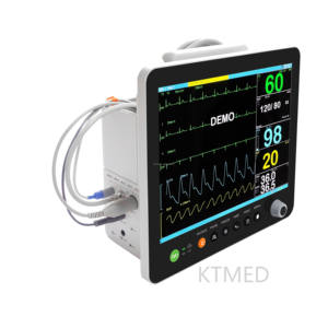15-inch Veterinary Multi-Parameter Monitor KTMED With LCD <strong>Vital</strong> <strong>Signs</strong> Monitor Touch Patient Monitor - Product Image 1