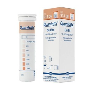 Tiras Reactivas para Sulfites Quantofix 10-1000 Mg/L, Prueba Semicuantitativa de Calidad del Agua - Product Image 5