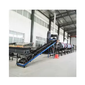 0.5-1tph New Environmental Design Small Rotary Drum Dryer Electric Rotary Dryer for Sale