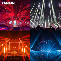 295W 14R Lampu Beam Moving Head Daya Tinggi untuk Prism Gobo DMX512 Pencahayaan Panggung Profesional untuk Acara Disko & Pernikahan