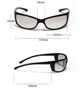Diseño <span class=keywords><strong>de</strong></span> marca <span class=keywords><strong>de</strong></span> moda Unisex Uv400 Shades Wrap Around <span class=keywords><strong>Gafas</strong></span> <span class=keywords><strong>de</strong></span> sol deportivas Correr Ciclismo Cool Futuristic Y2k <span class=keywords><strong>Gafas</strong></span> <span class=keywords><strong>De</strong></span> Sol - Product Image 6
