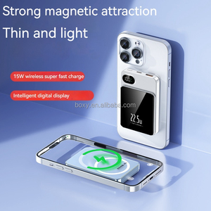 PD20W TYPE-C Quick Charge 5000mah Wireless 15W Fast Charge Battery Pack Battery <strong>Case</strong> 10000mAh Magnetic <strong>Power</strong> <strong>Bank</strong> for Phone - Product Image 4