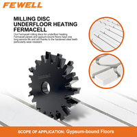 120mm 15 épaisseur v machine à rainurer fournisseurs d'outils de coupe fermacell Tuck Point Blade pour la pose de tuyaux de chauffage par le sol