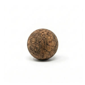 工場直販フィットネスカスタムコルクピラティスヨガボールピーナッツ型筋膜リリース深部組織マッサージローラーモビリティフィジカル - Product Image 4