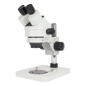 双眼鏡三眼電話修理PCBはんだ顕微鏡ズームステレオ顕微鏡スタンド付き - Product Image 1