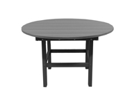 Chaise de salle à manger en polyéthylène haute densité imperméable à l'eau, table à manger en plastique hdpe